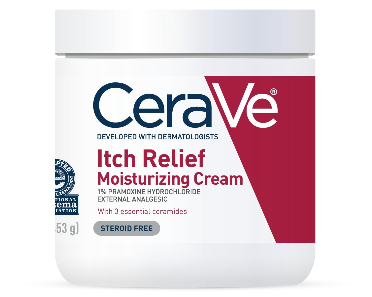 Cerave Itch Relief Cream 1% (340 g) - Allergy