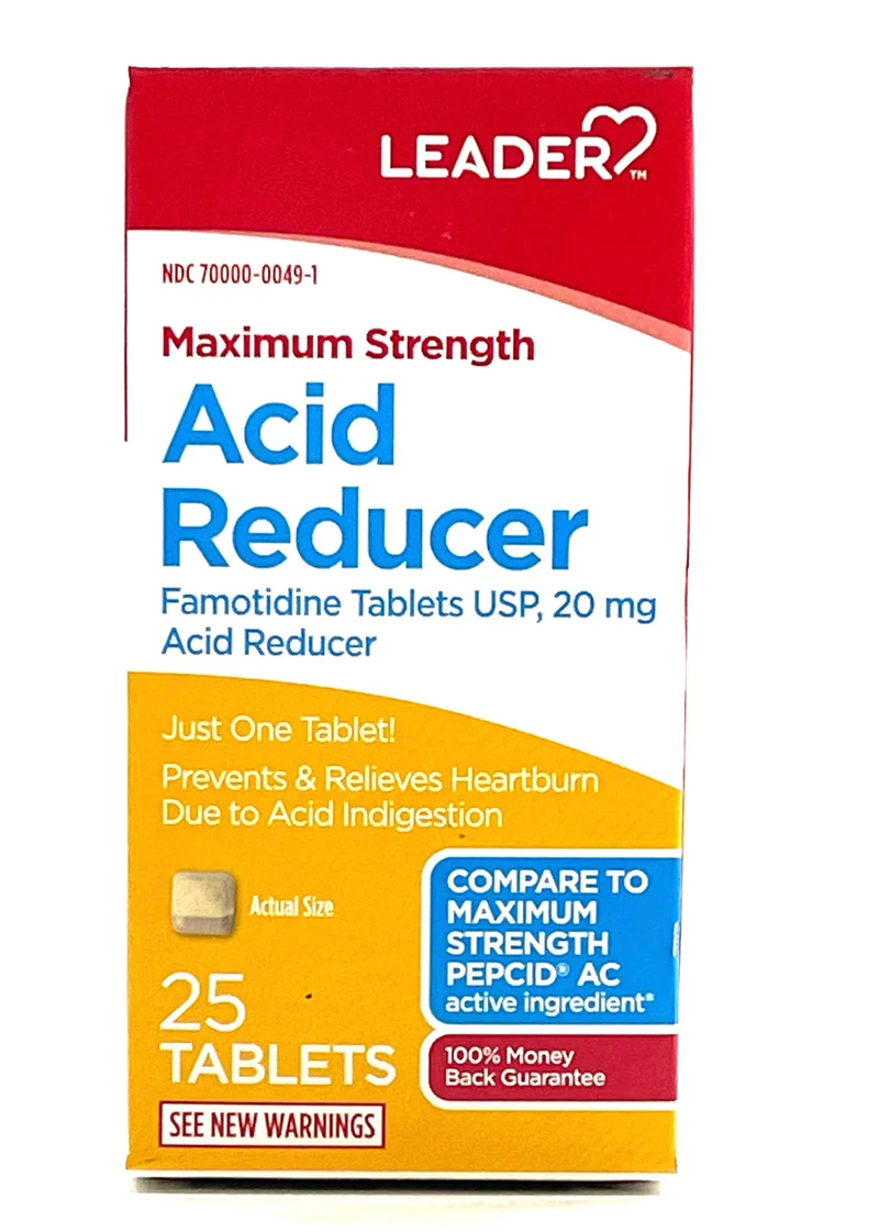 LDR Acid Reducer Tablets 20 mg (25 Count) - Digestive Health