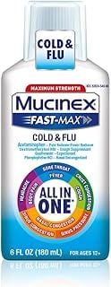 Mucinex F/MAX C/f/st Liquid (177 ml) - Cold, Flu & Sinus